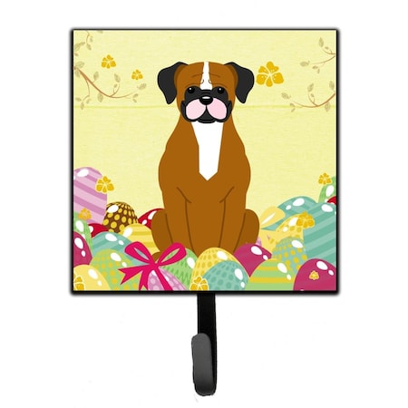 Carolines Treasures Easter Eggs Flashy Fawn Boxer Leash or Key Holder BB6116SH4